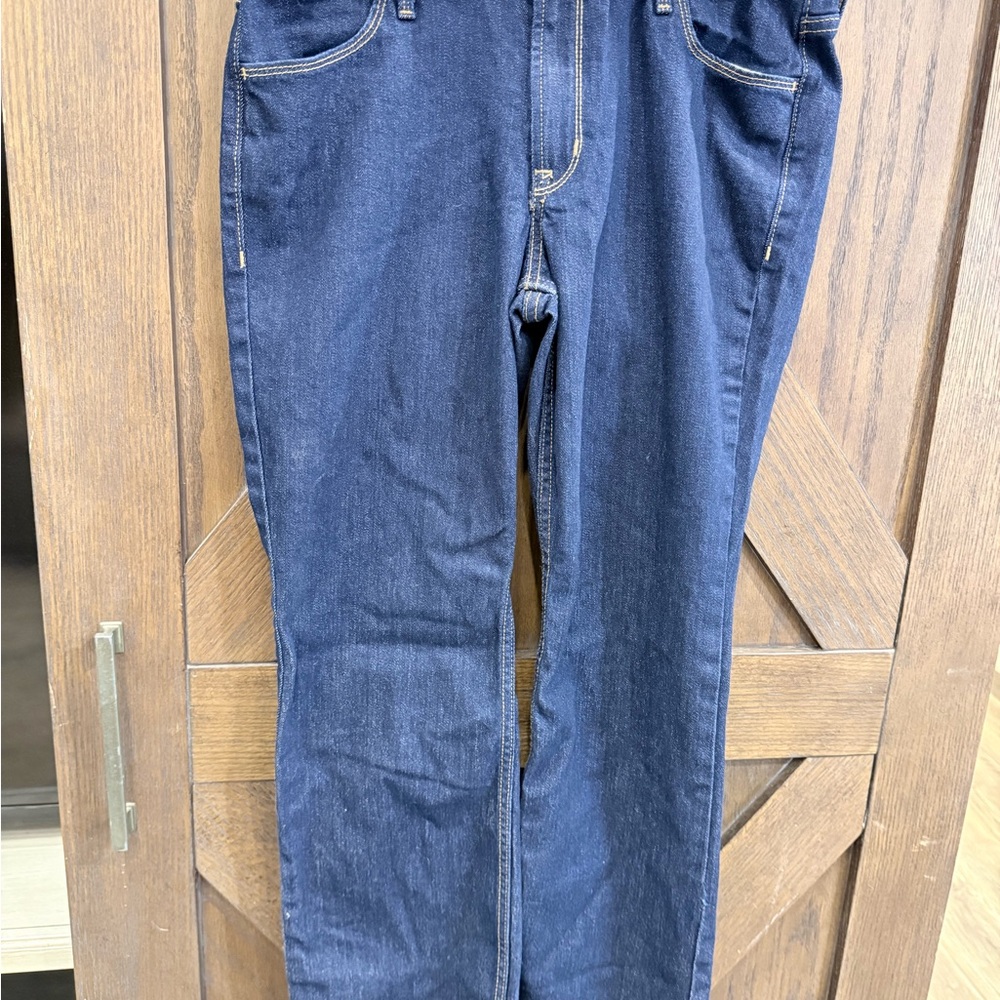 Old Navy Women's Dark Blue Straight Leg Jeans